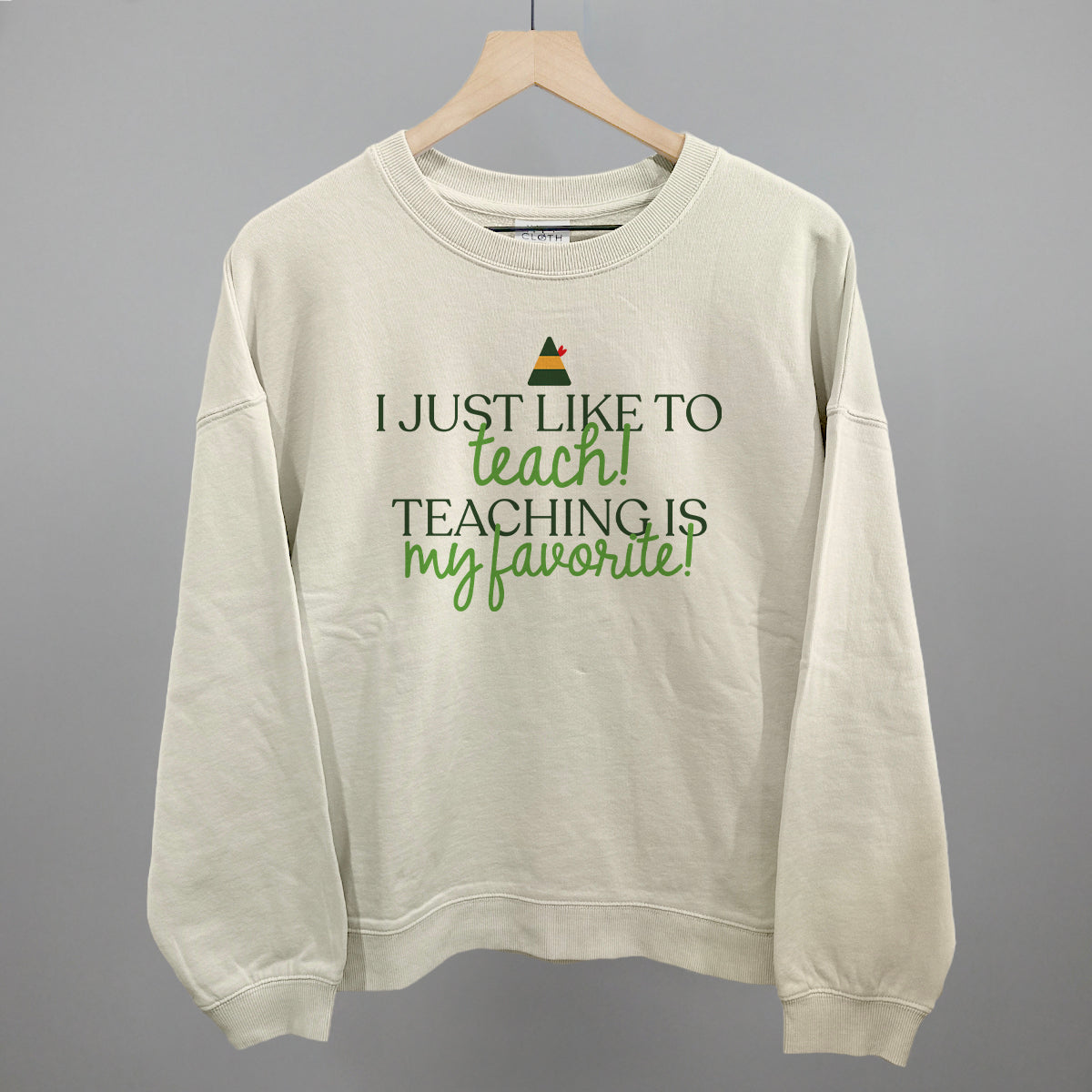 Teaching Is My Favorite (Green) Ivy + Cloth