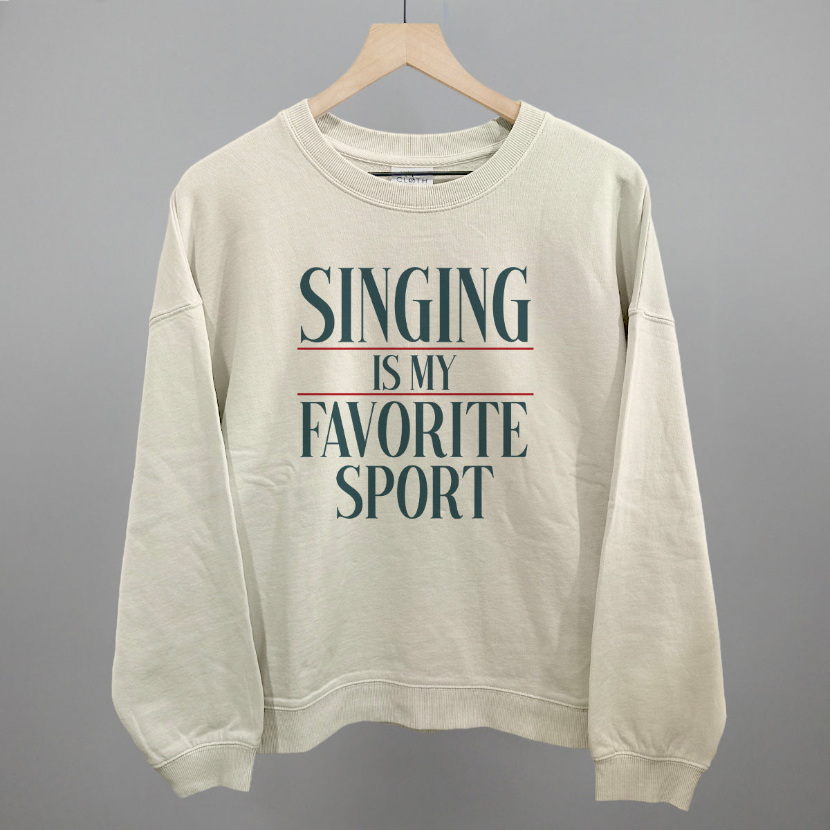Singing Is My Favorite Sport Ivy + Cloth