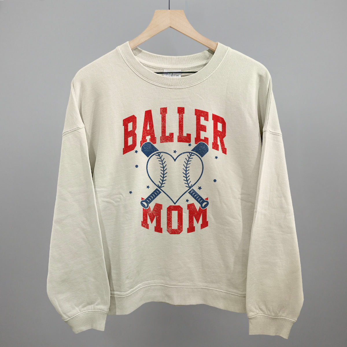 Baller Mom Baseball Ivy + Cloth