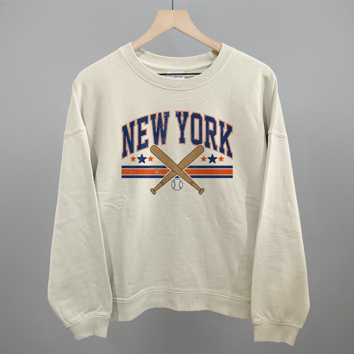 New York Baseball (Blue/Orange) Ivy + Cloth