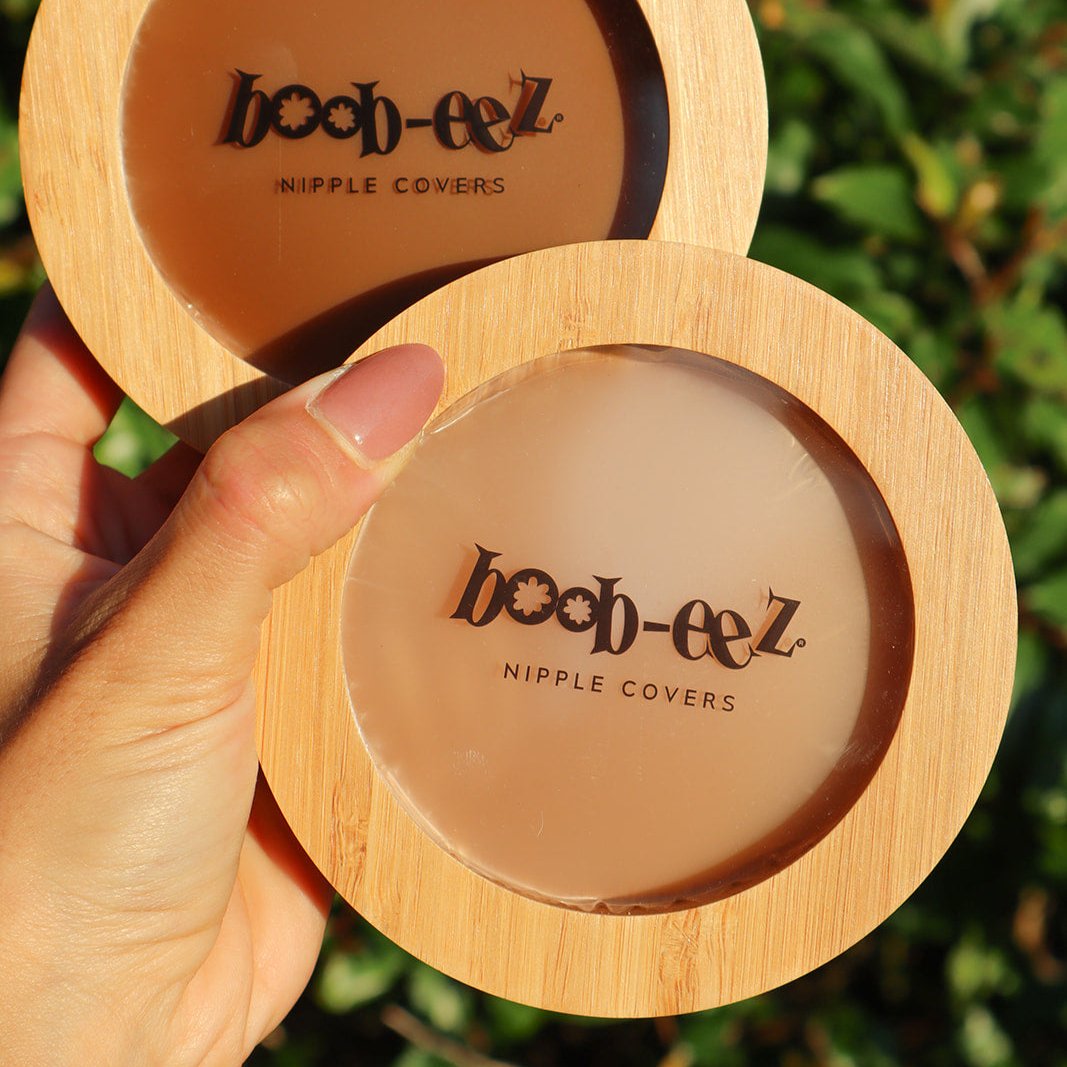 LUXE COMBO - Bamboo Compact + "Headlight" Hiders Boob-eez