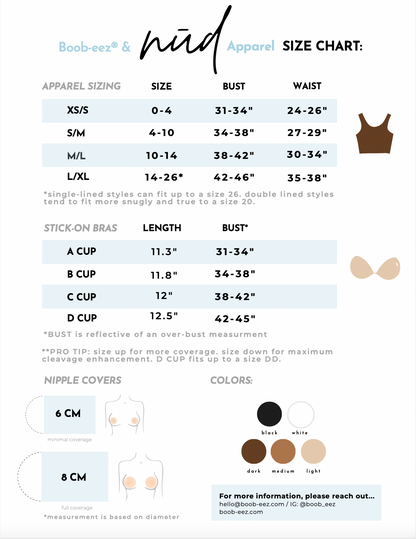 Medium Nude Basics Bundle Boob-eez