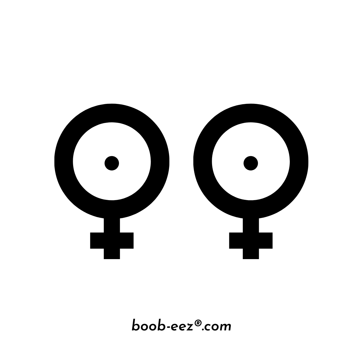 Stickers by boob-eez® Boob-eez