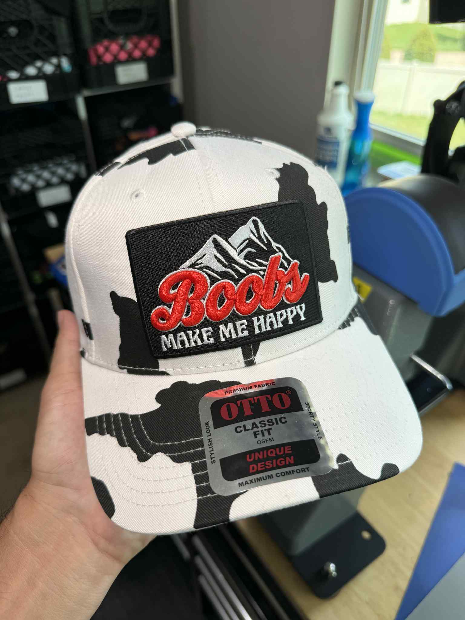 Make Me Happy Patch Hat Luckless Outfitters