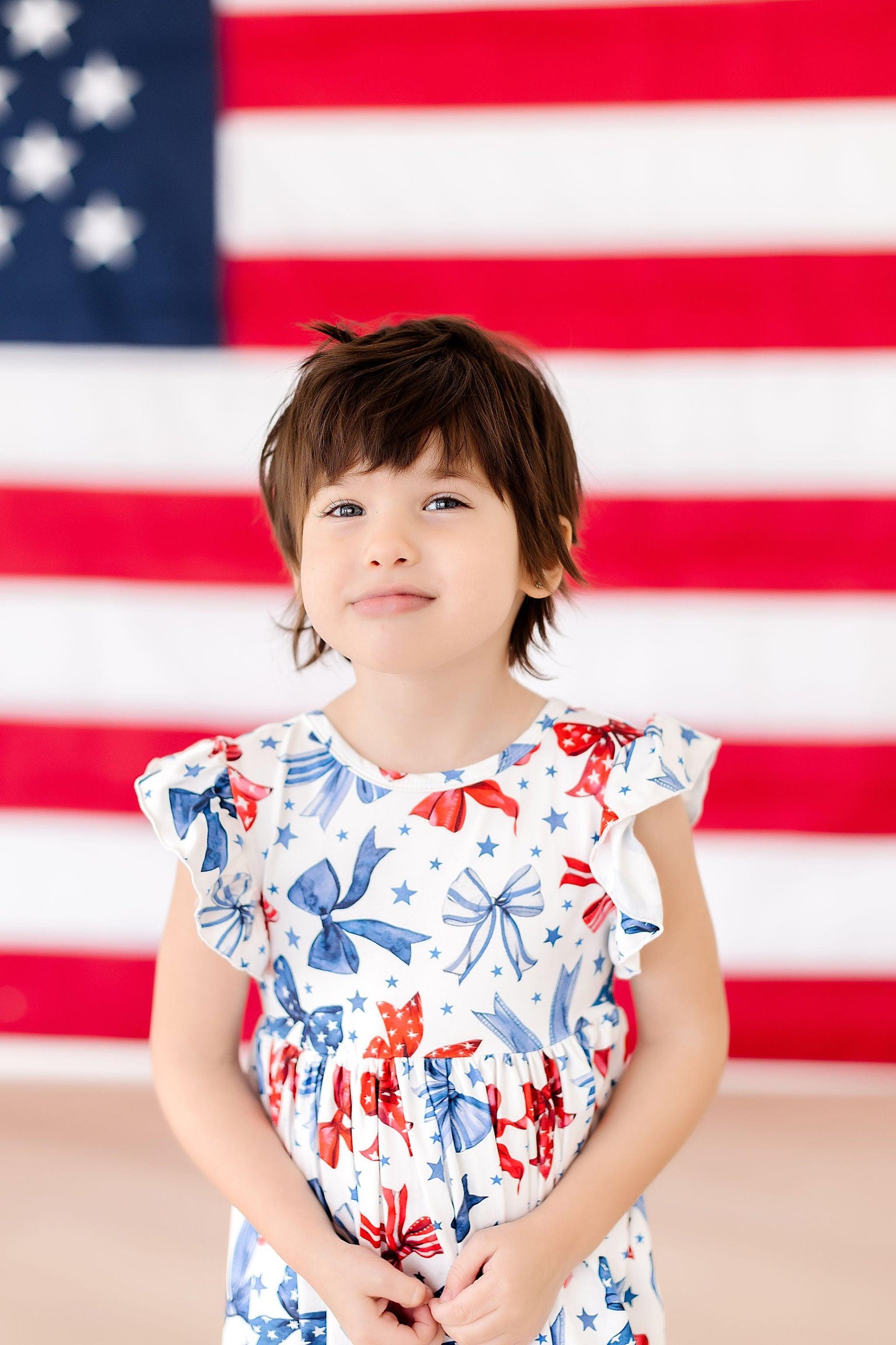 Born to Sparkle Flutter Sleeve Twirl Dress Mila & Rose ®