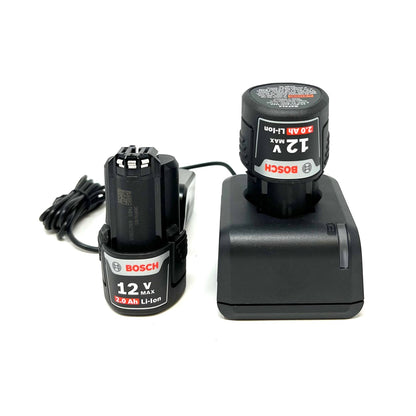 BOSCH GLL3-330CG-B 360-Degree Green Beam Three-Plane Line Laser Level with 2 Batteries VM Hardware