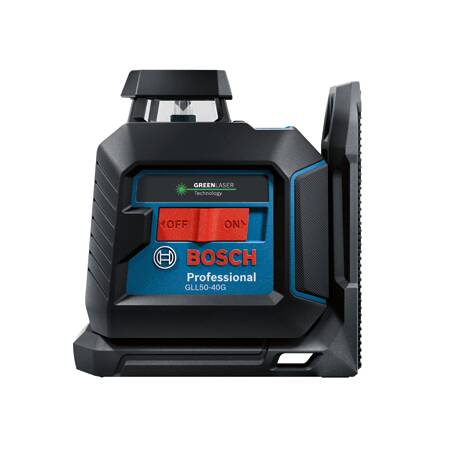 BOSCH GLL50-40G Green Beam Self-Leveling 360 Degree Cross-Line Laser VM Hardware