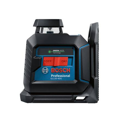 BOSCH GLL50-40G Green Beam Self-Leveling 360 Degree Cross-Line Laser VM Hardware
