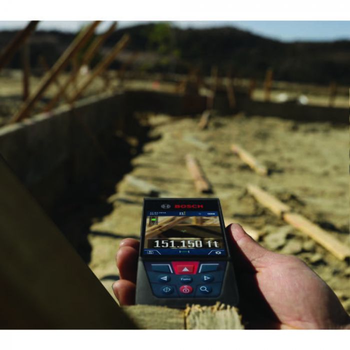 BOSCH GLM400CL Blaze Outdoor Pro 400' Camera Laser Distance Measure - GLM400CL VM Hardware