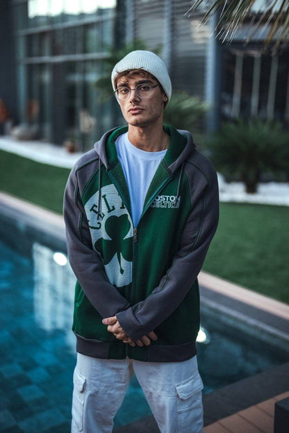 Boston Celtics Full-Zip Hoodie Withinblack