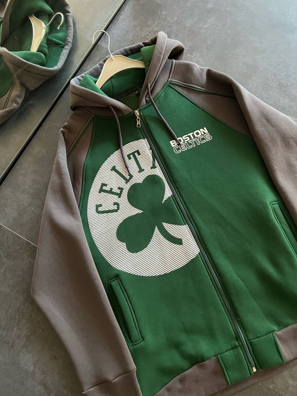 Boston Celtics Full-Zip Hoodie Withinblack