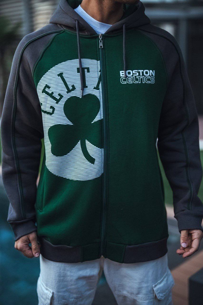 Boston Celtics Full-Zip Hoodie Withinblack