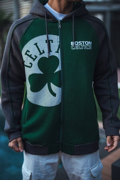 Boston Celtics Full-Zip Hoodie Withinblack