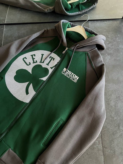 Boston Celtics Full-Zip Hoodie Withinblack