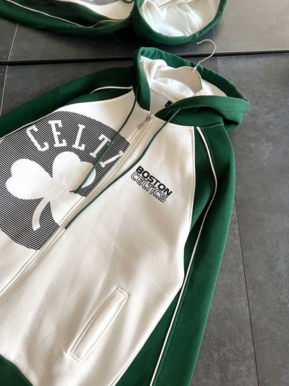 Boston Celtics Full-Zip Hoodie Withinblack