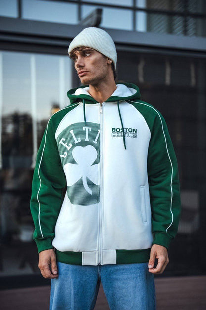 Boston Celtics Full-Zip Hoodie Withinblack