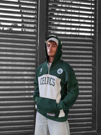 Boston Celtics Oversized Hoodie with Pockets Withinblack