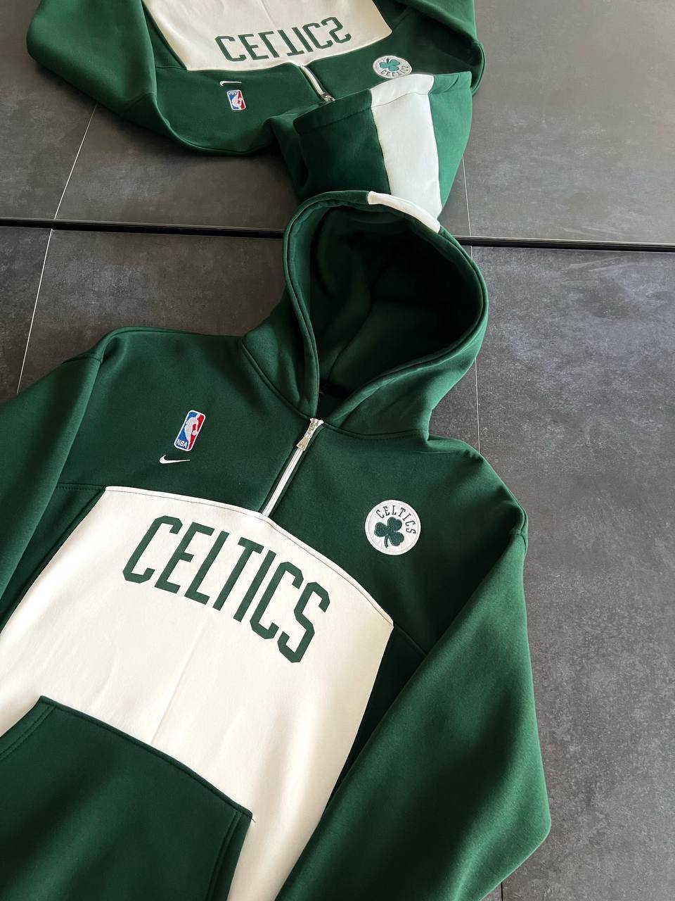 Boston Celtics Oversized Hoodie with Pockets Withinblack