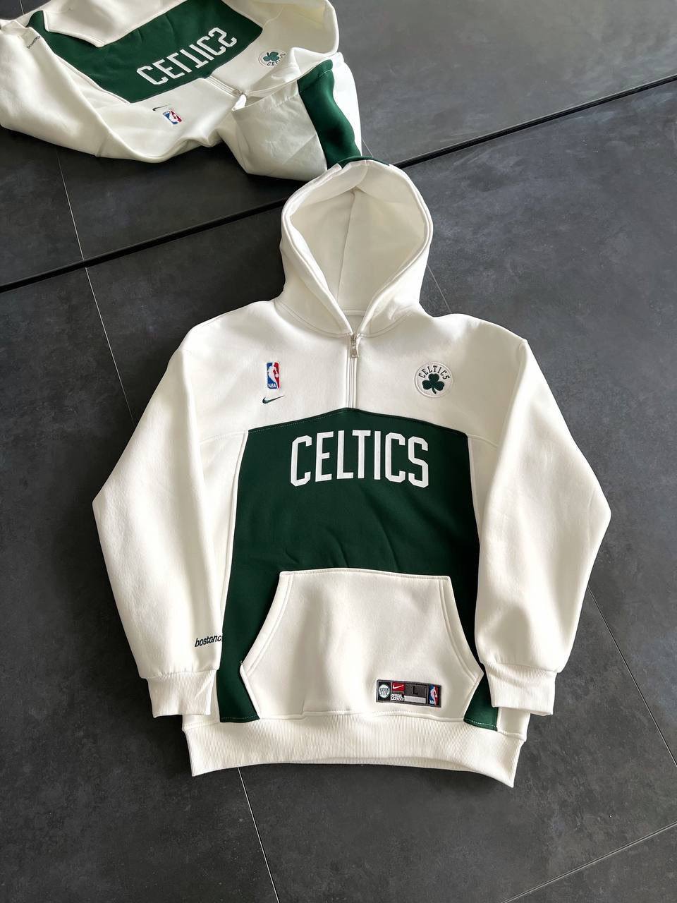 Boston Celtics Oversized Hoodie with Pockets Withinblack