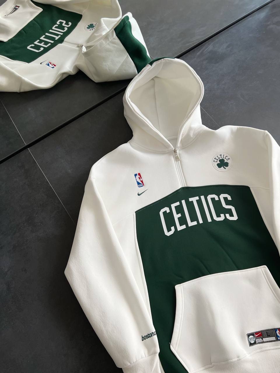 Boston Celtics Oversized Hoodie with Pockets Withinblack