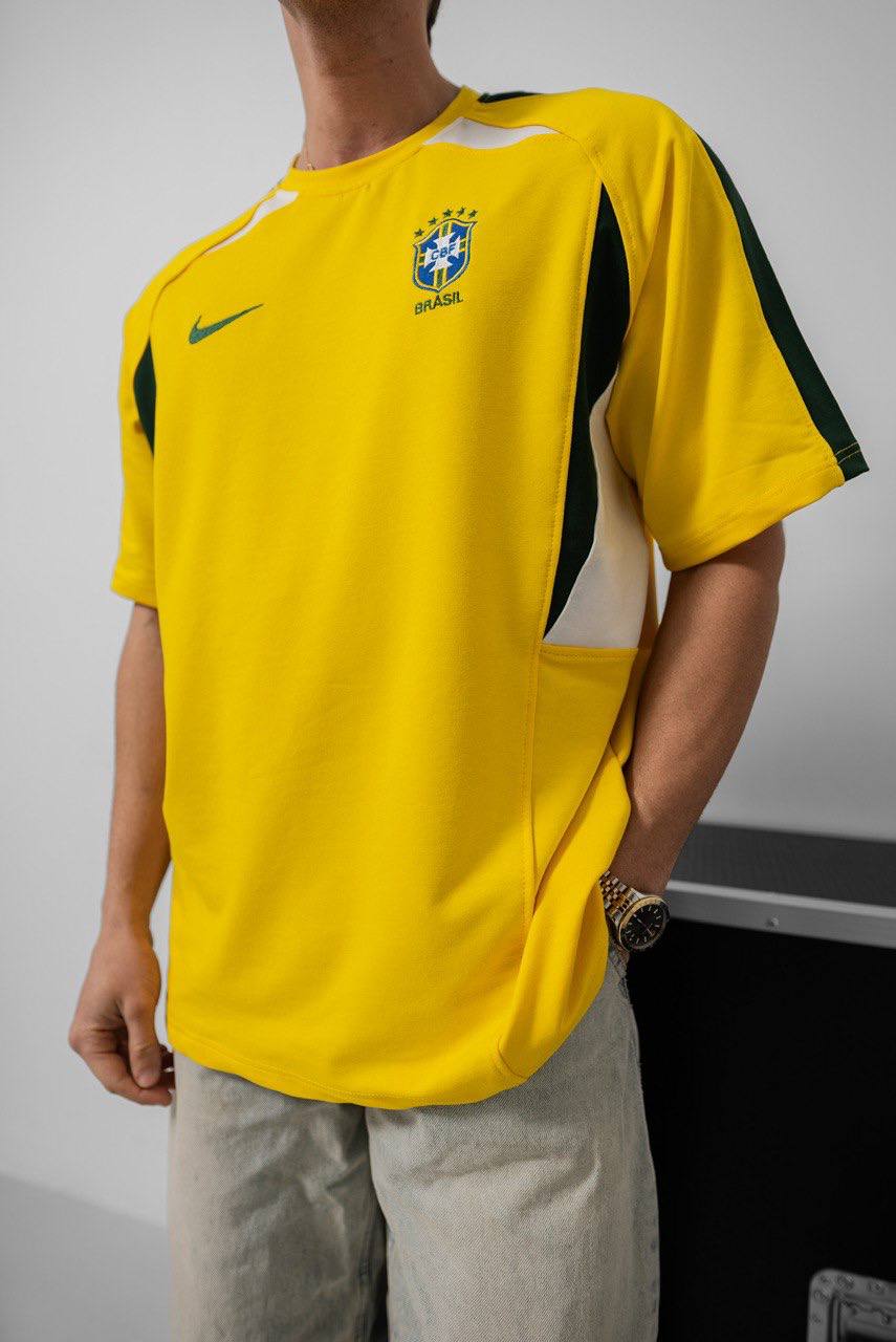 Brazil 2002 Home Jersey - Vintage Football Jersey - Retro Soccer Kit Withinblack