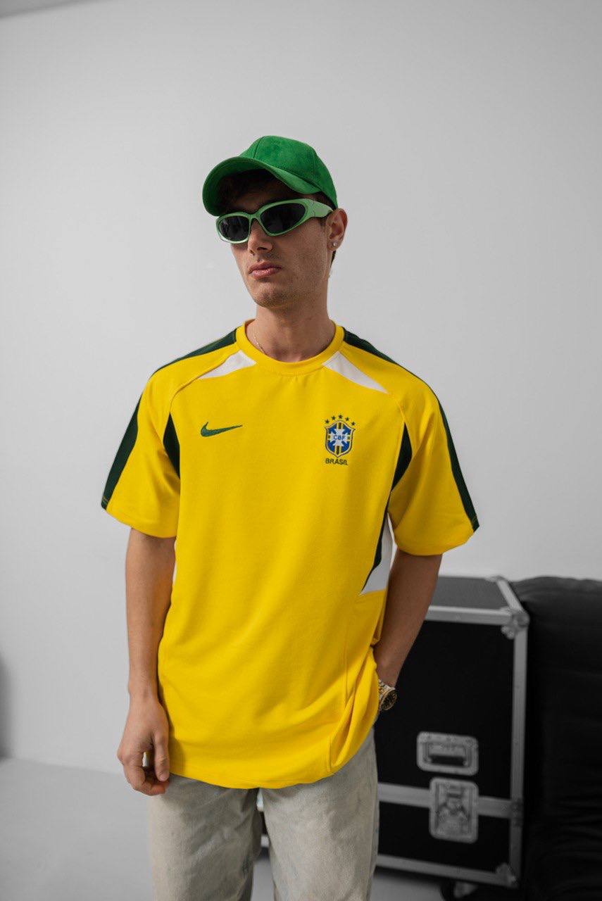 Brazil 2002 Home Jersey - Vintage Football Jersey - Retro Soccer Kit Withinblack
