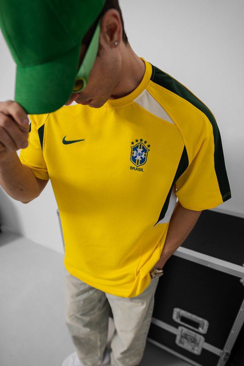 Brazil 2002 Home Jersey - Vintage Football Jersey - Retro Soccer Kit Withinblack