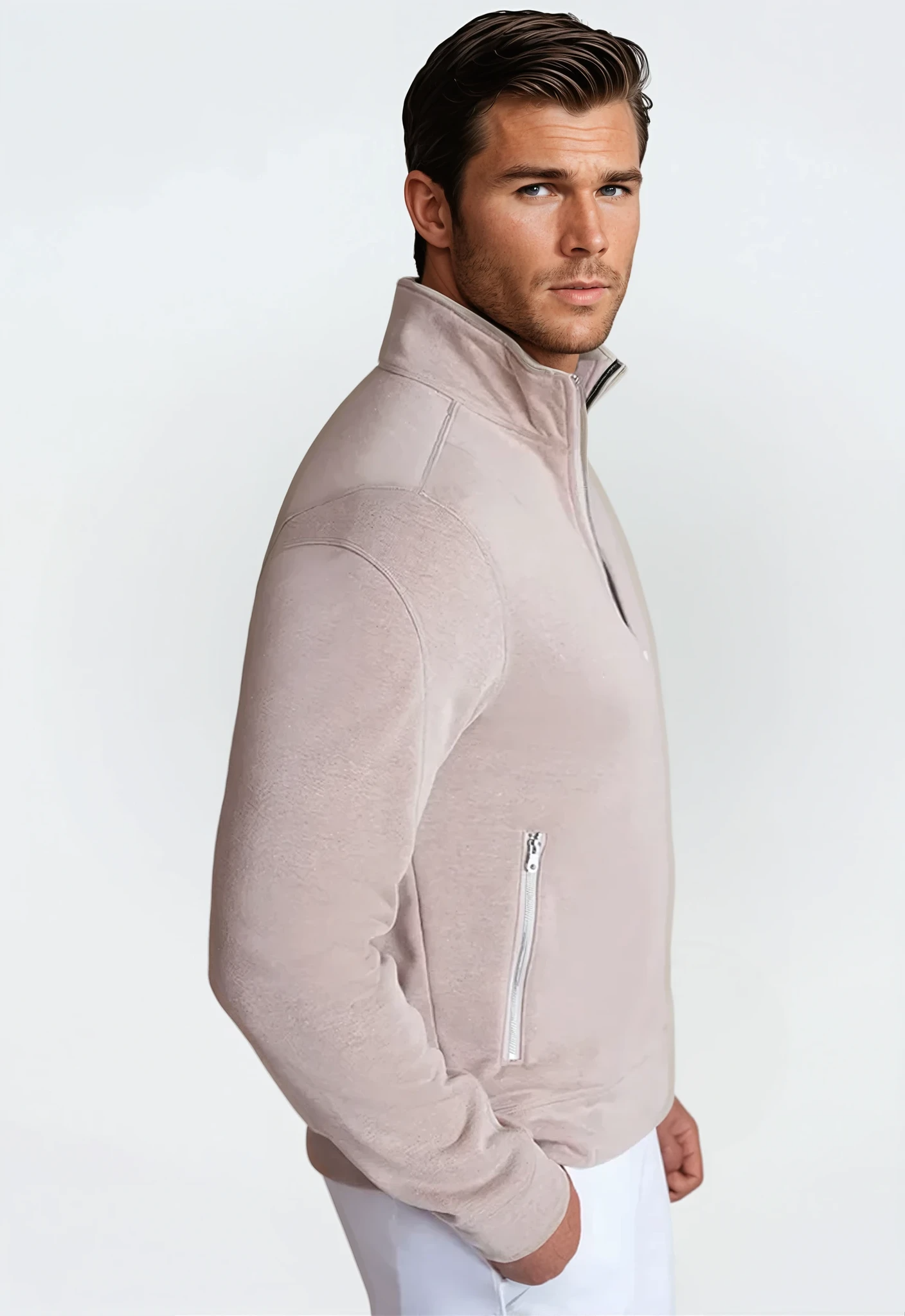 Breckenridge Full-Zip Sweatshirt - Camel Buki