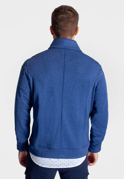 Breckenridge Full-Zip Sweatshirt - Tokyo Blue Buki