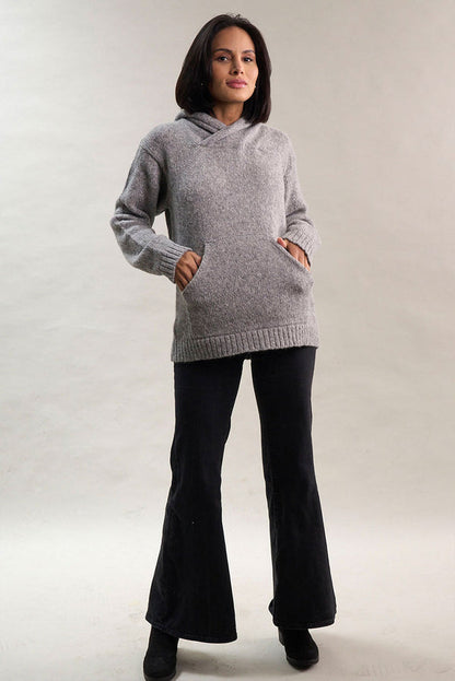 Briana Alpaca Hoodie Pullover Purely Alpaca