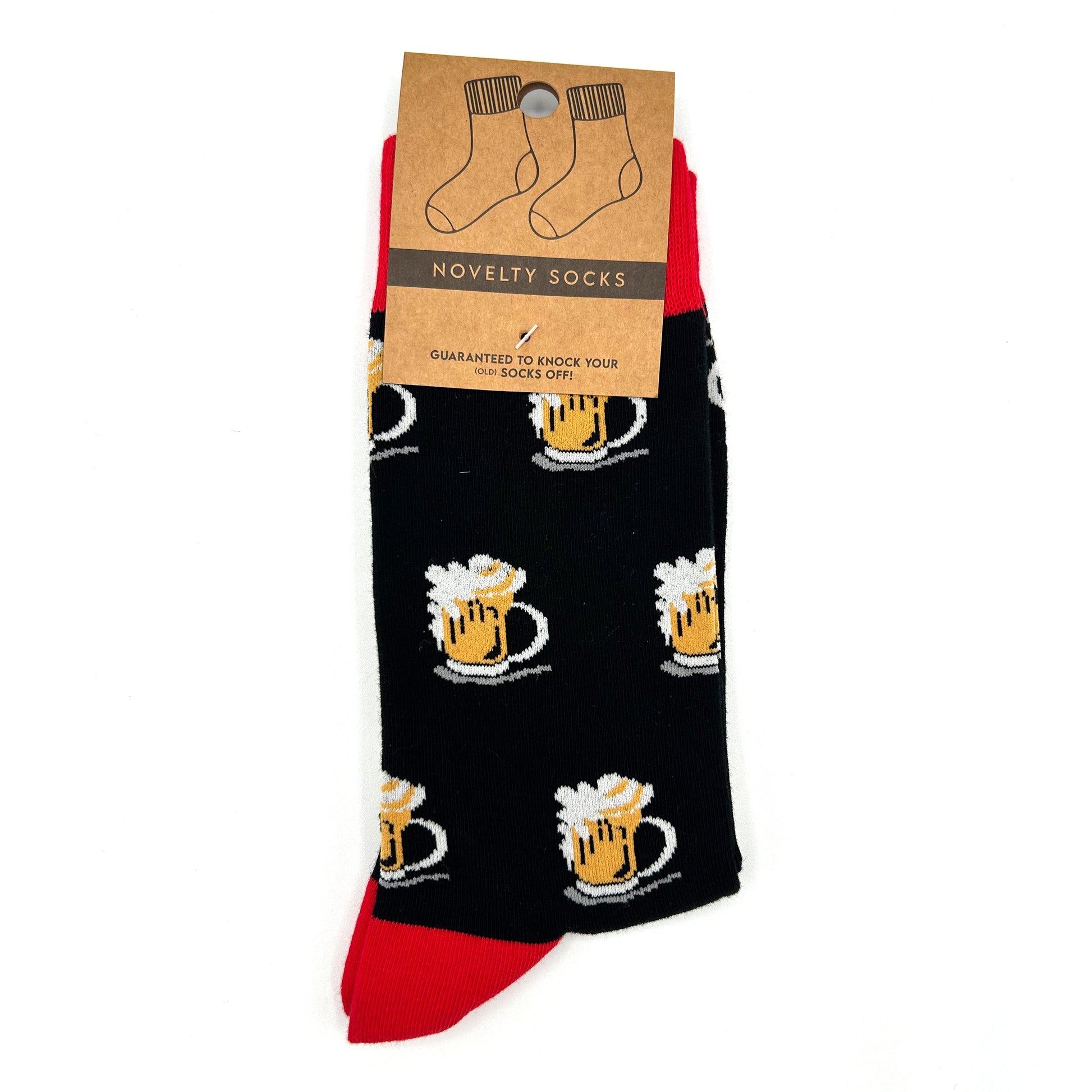 Bring Me Some Beer Novelty Socks Shield Republic