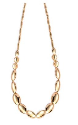 Brissa Beaded Gold Statement Necklace Country in My Heart