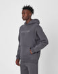 Brother Oversized Hoodie Sweatshirt - Embroidered and Raised Details Withinblack