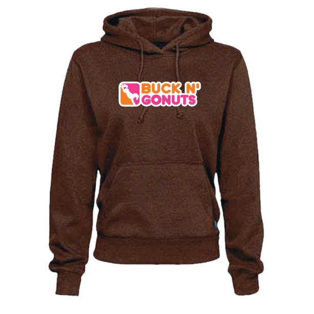 Buck N' Go Nuts Hoodie: Ladies Horseplay Apparel