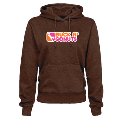 Buck N' Go Nuts Hoodie: Ladies Horseplay Apparel
