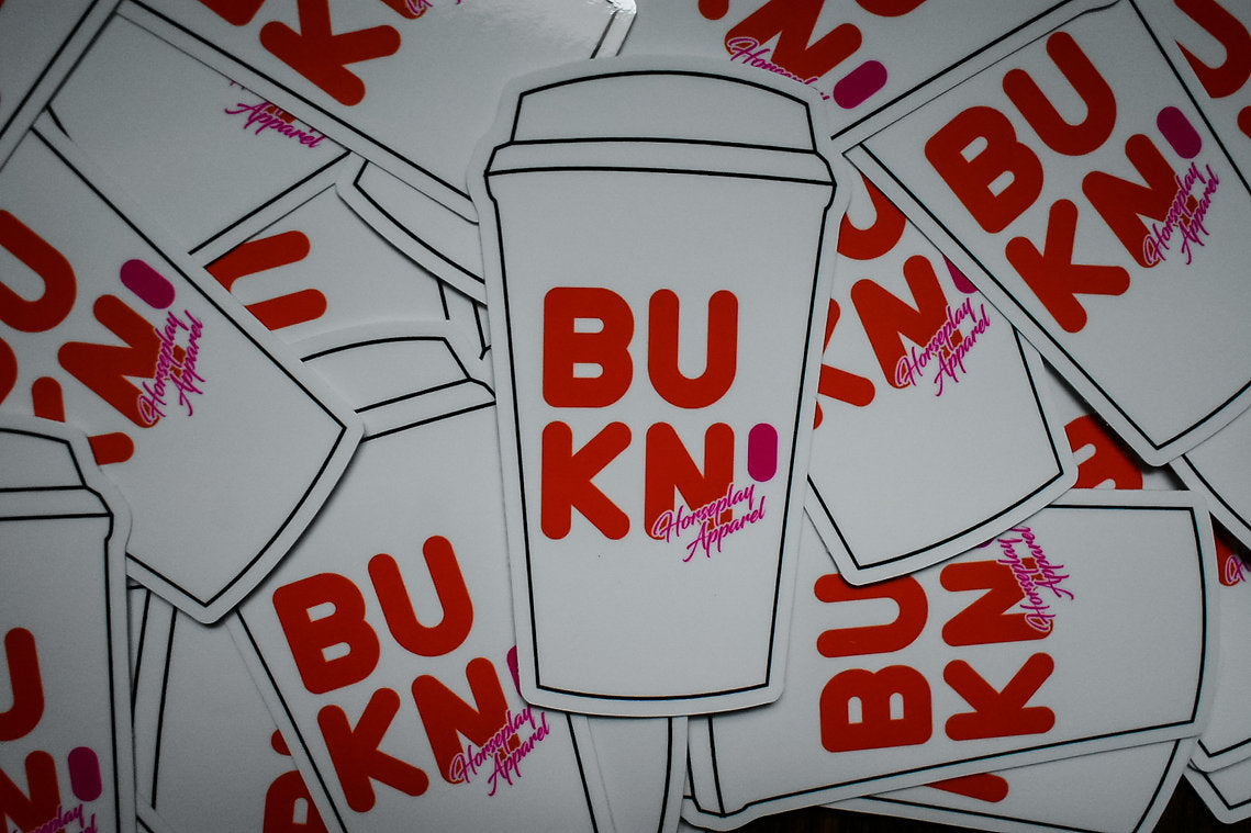 Buck N Go Nuts Sticker Pack Horseplay Apparel