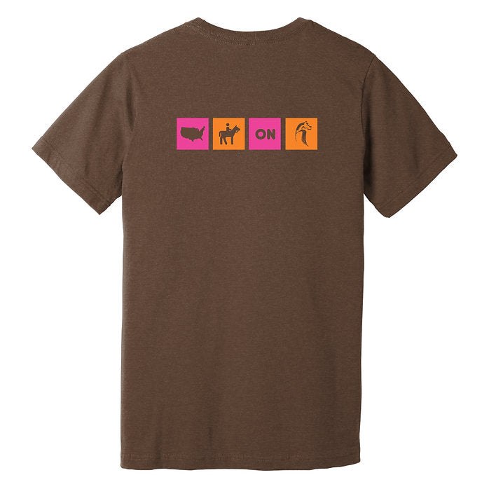 Buck N Go Nuts Tee: Unisex Horseplay Apparel