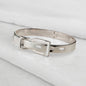 Ashton - Riding Stirrup Buckle Bracelet Silver Urban-Equestrian