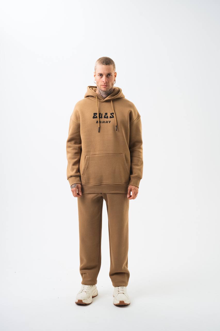 Bugs Bunny Graphic Unisex Oversized Hoodie - Vintage Cartoon Withinblack