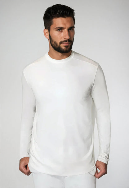 Buki Cinqo Long Sleeve Tech Tee - White Buki