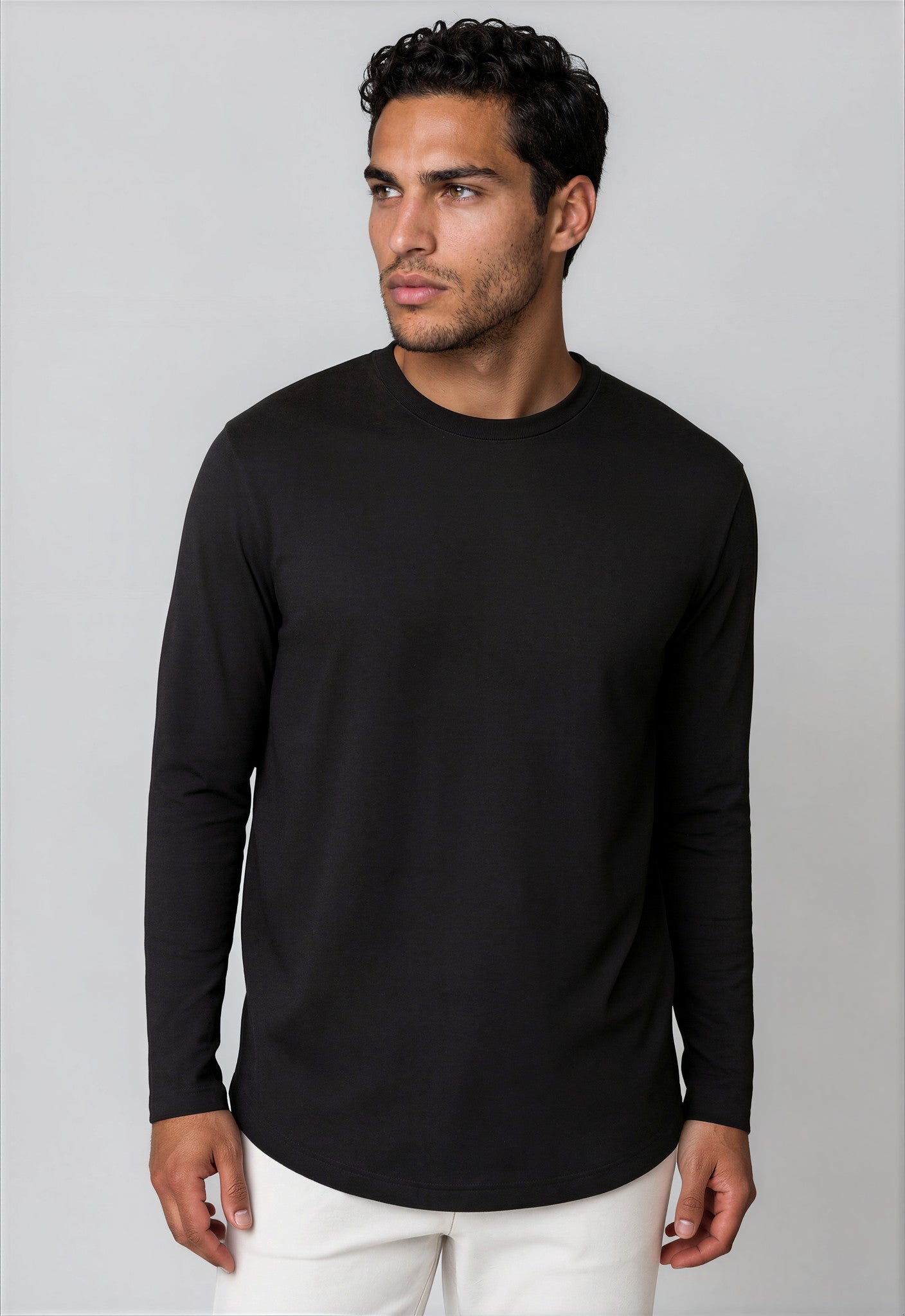 Buki Cinqo Long Sleeve Tech Tee - Black Buki