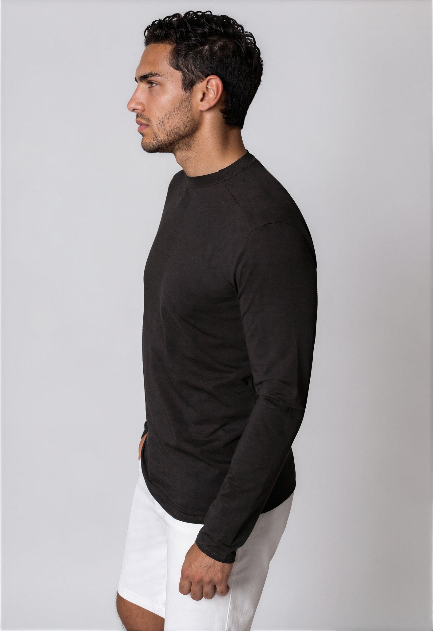 Buki Cinqo Long Sleeve Tech Tee - Black Buki