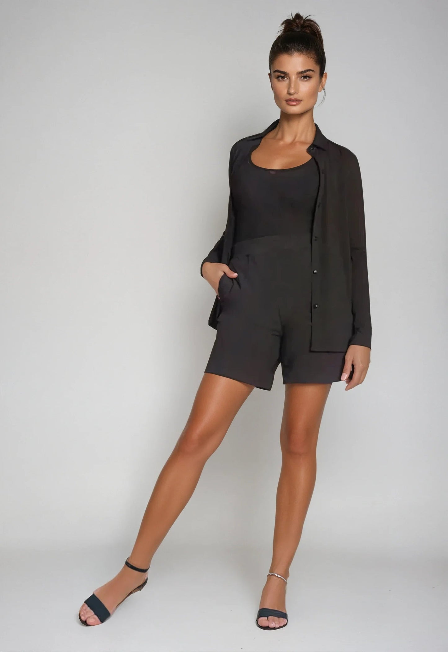 Buki Cinqo Single Shot Shirt - Black Buki
