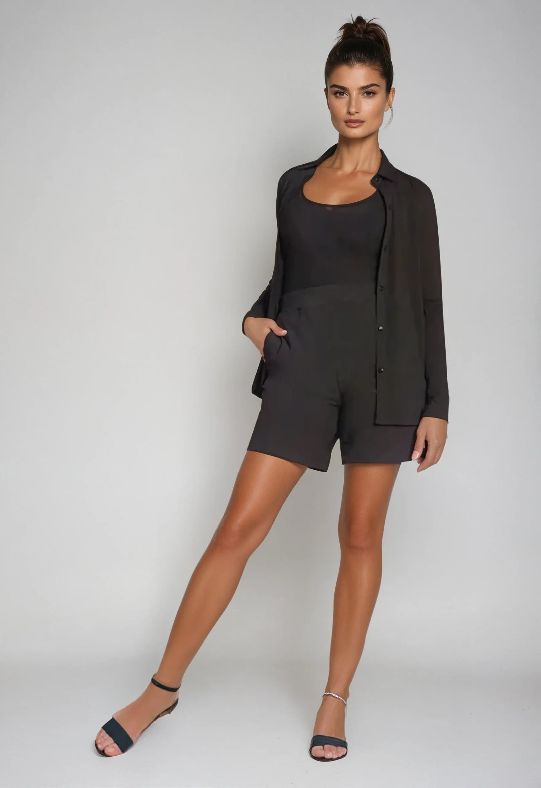 Buki Cinqo Single Shot Shirt - Black Buki