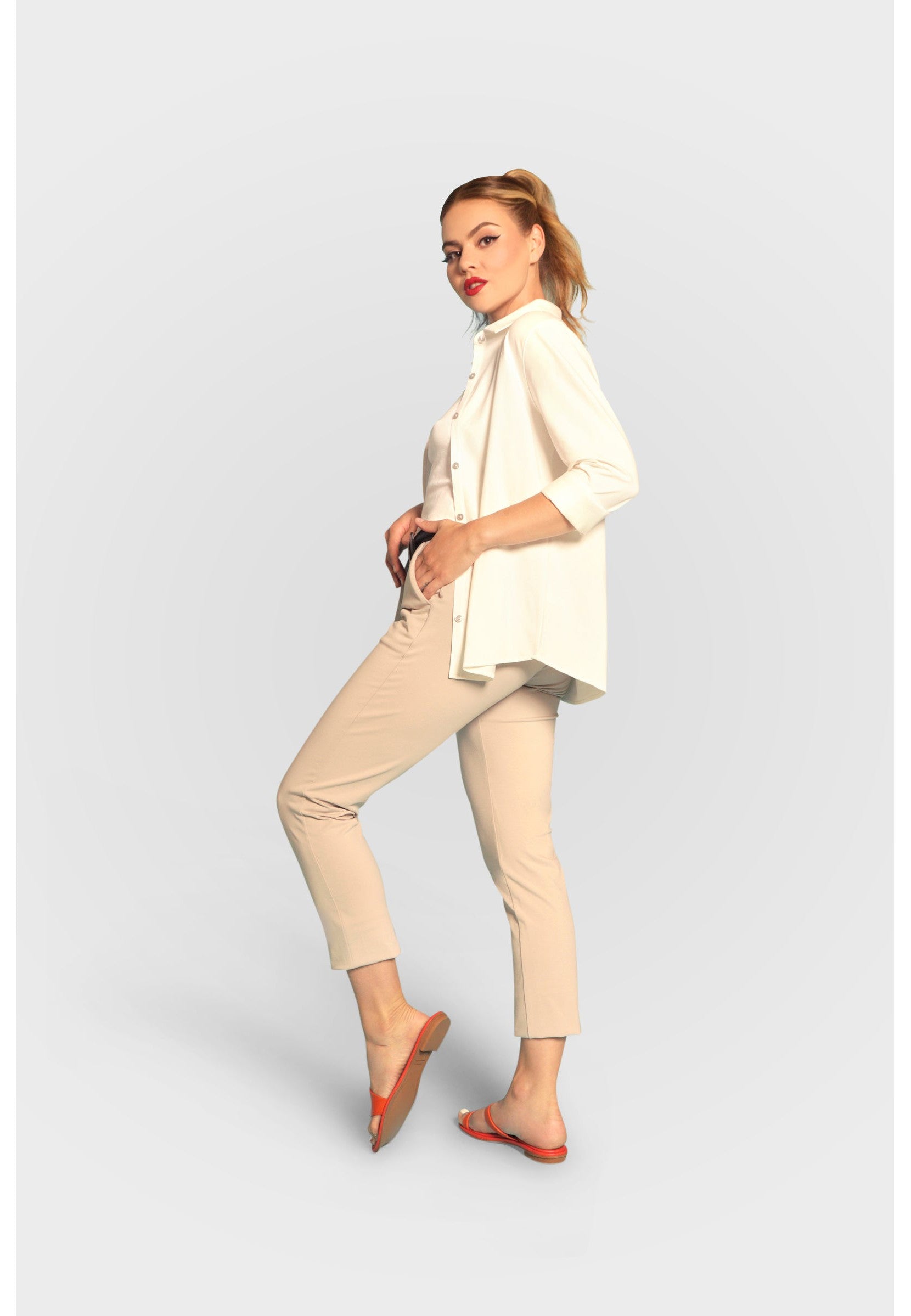 Buki Cinqo Single Shot Shirt - White Buki