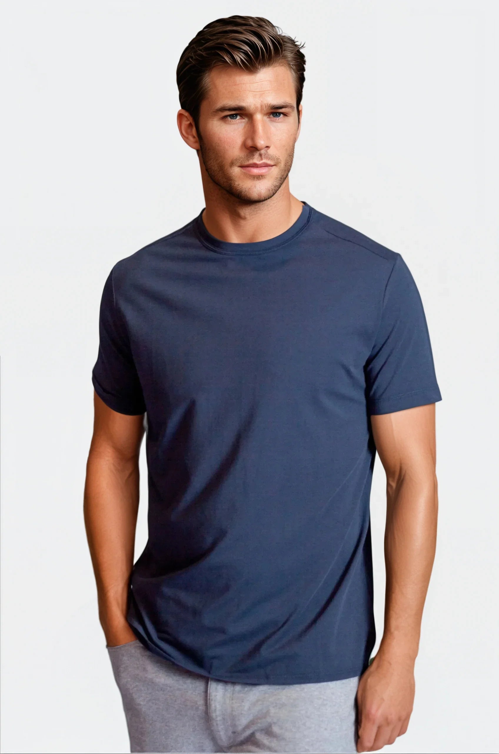 Buki Cinqo Tech Tee 3-Pack - French Blue/Blue Night/Blue Grey Buki