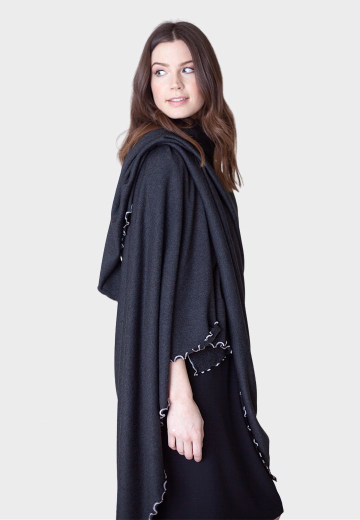 Buki Travel Wrap - Charcoal Grey Buki