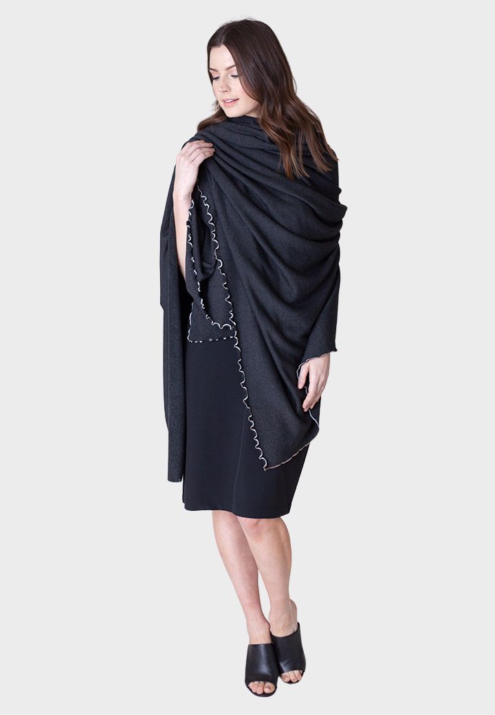 Buki Travel Wrap - Charcoal Grey Buki