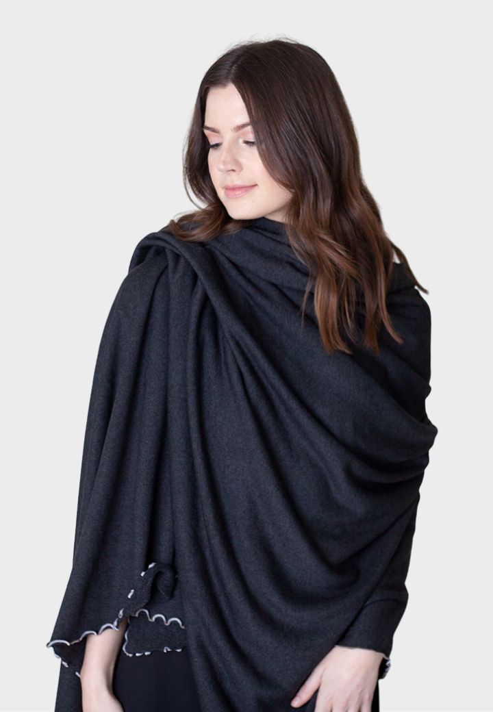 Buki Travel Wrap - Charcoal Grey Buki