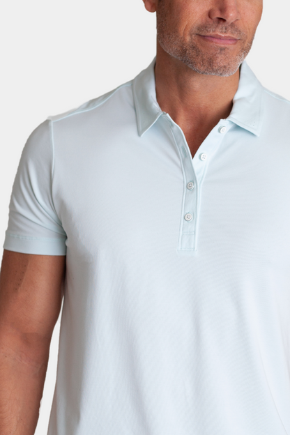 Coolest Polo Tech Shirt - Light Blue Buki